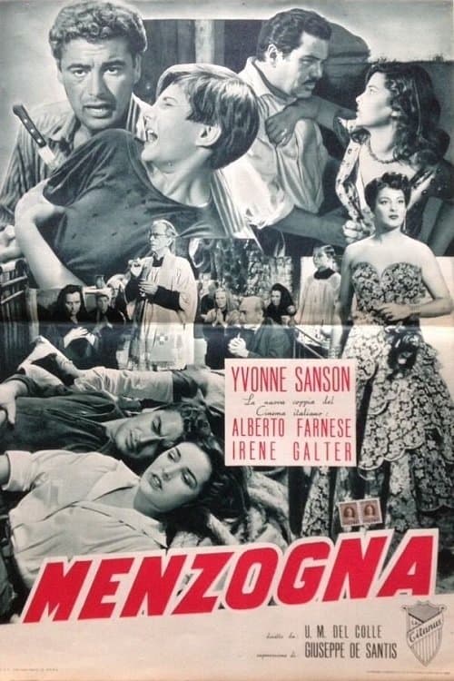 Menzognaのポスター
