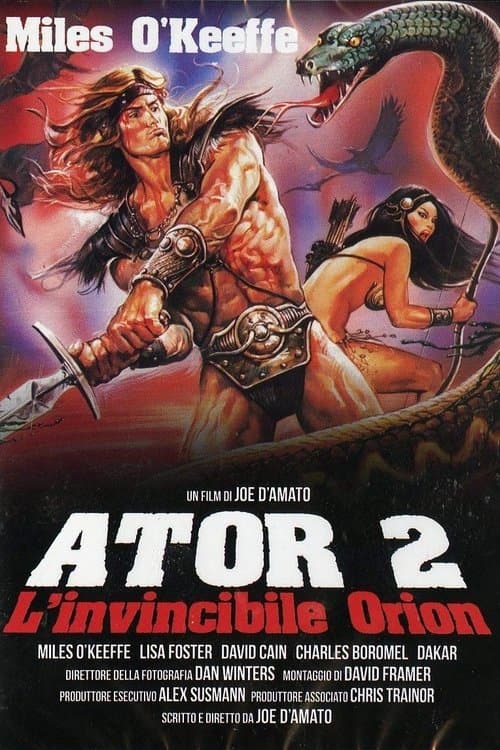 Ator 2 - L'invincibile Orionのポスター