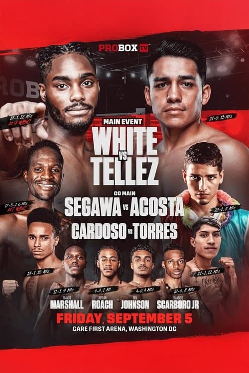 Jordan White vs. Rene Tellez Gironのポスター