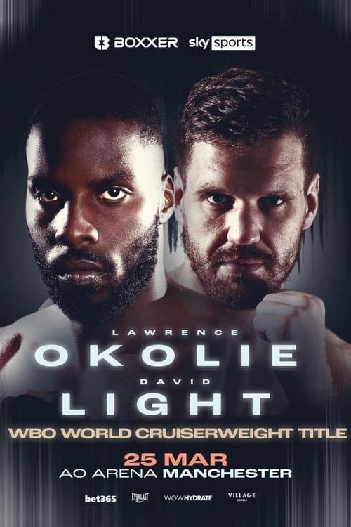 Lawrence Okolie vs. David Lightのポスター
