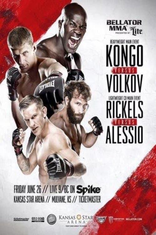 Bellator 139: Kongo vs. Volkovのポスター