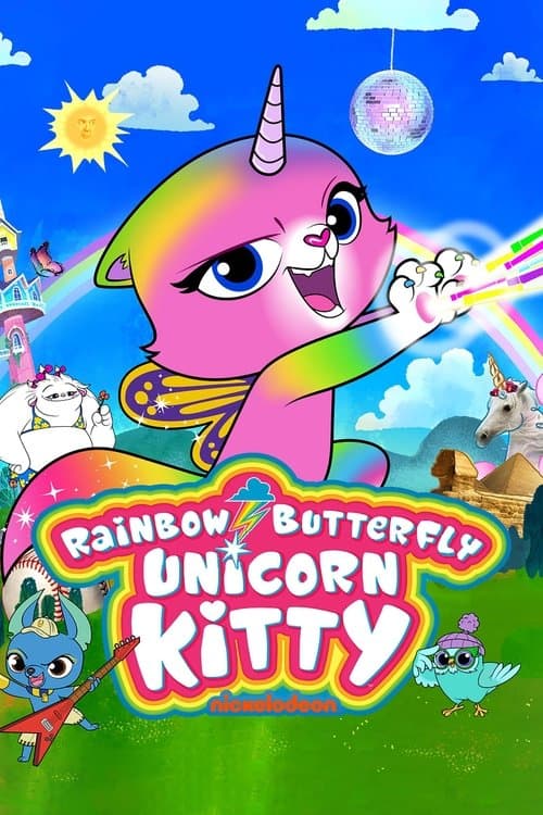 Rainbow Butterfly Unicorn Kittyのポスター