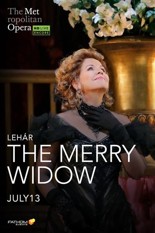 The Metropolitan Opera: The Merry Widowのポスター