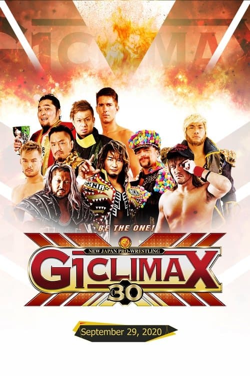 NJPW G1 Climax 30: Day 6のポスター