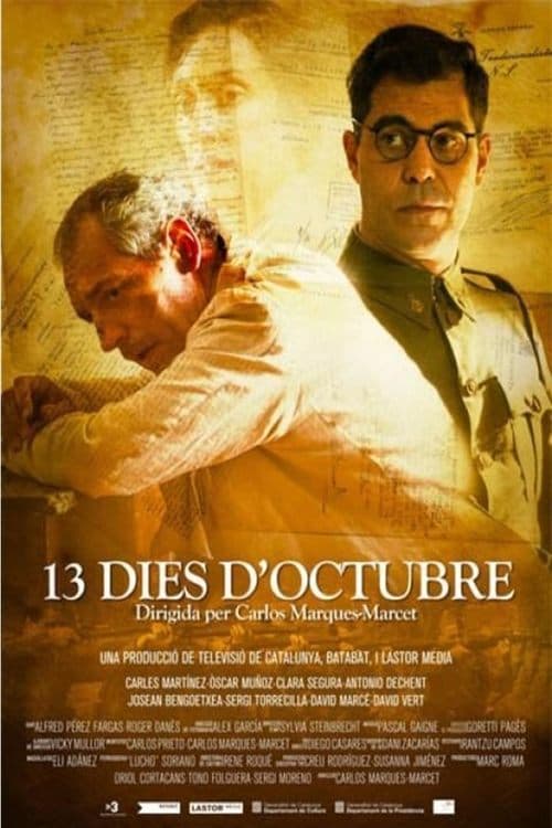 13 dies d’octubreのポスター