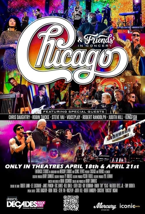 Chicago & Friends: Live At 55のポスター