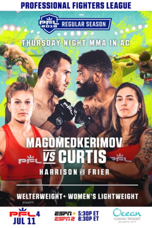 PFL 2019 #4: Regular Season - Magomedkerimov vs. Curtisのポスター