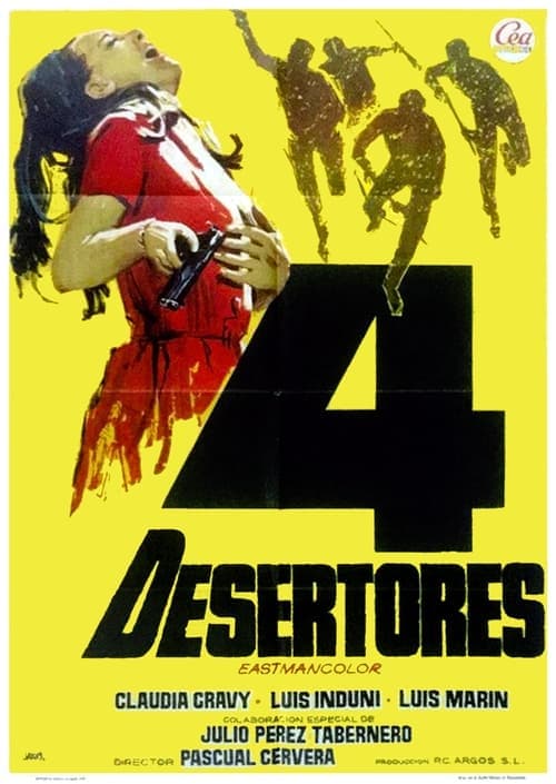 Cuatro desertoresのポスター