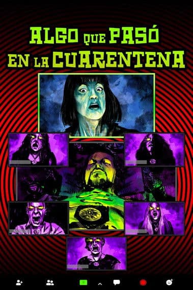 Algo que pasó en la cuarentenaのポスター