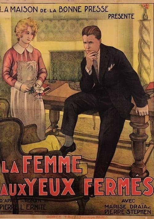 La femme aux yeux fermésのポスター