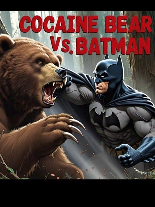 Cocaine Bear vs. Batmanのポスター