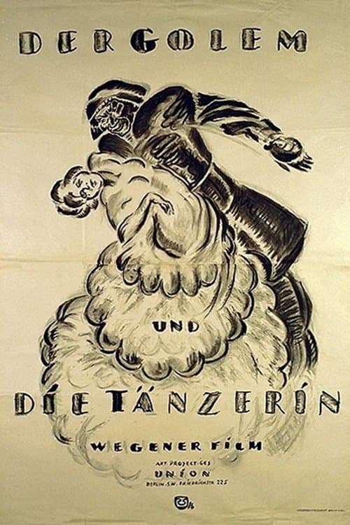 Der Golem und die Tänzerinのポスター