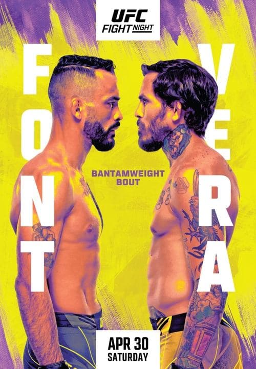 UFC on ESPN 35: Font vs. Veraのポスター