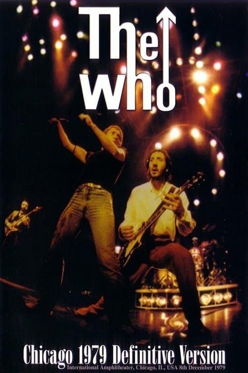 THE WHO Live At The Chicago Amphitheater 1979のポスター