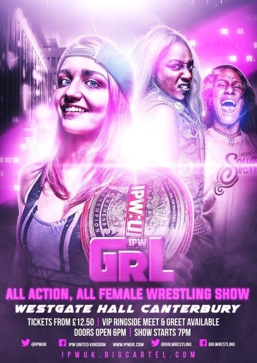 IPW:UK GRLのポスター