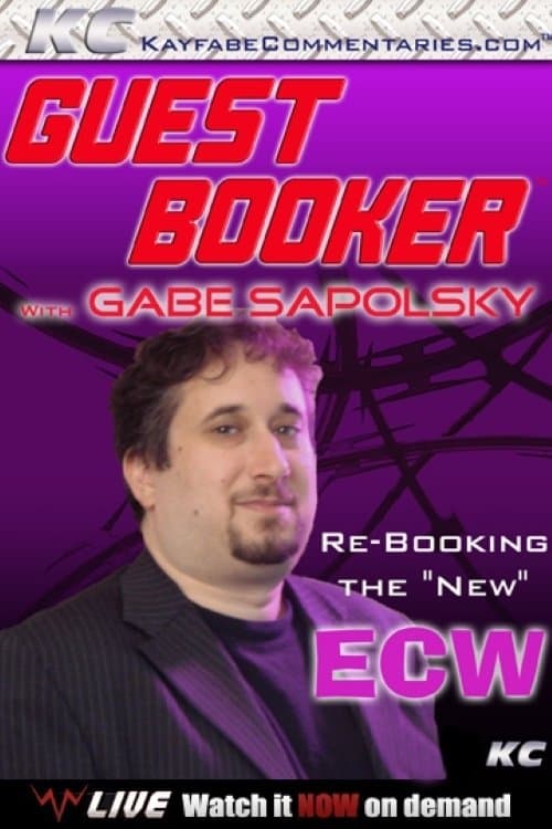 Guest Booker with Gabe Sapolskyのポスター