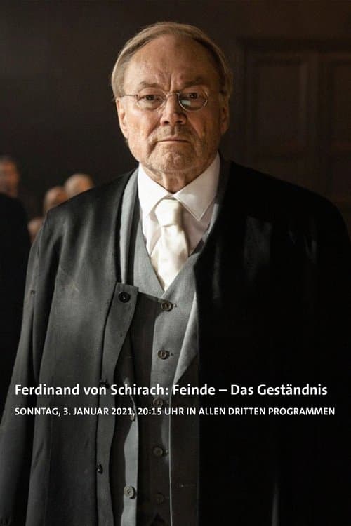 Ferdinand von Schirach: Feinde – Das Geständnisのポスター