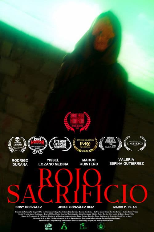 Rojo Sacrificioのポスター