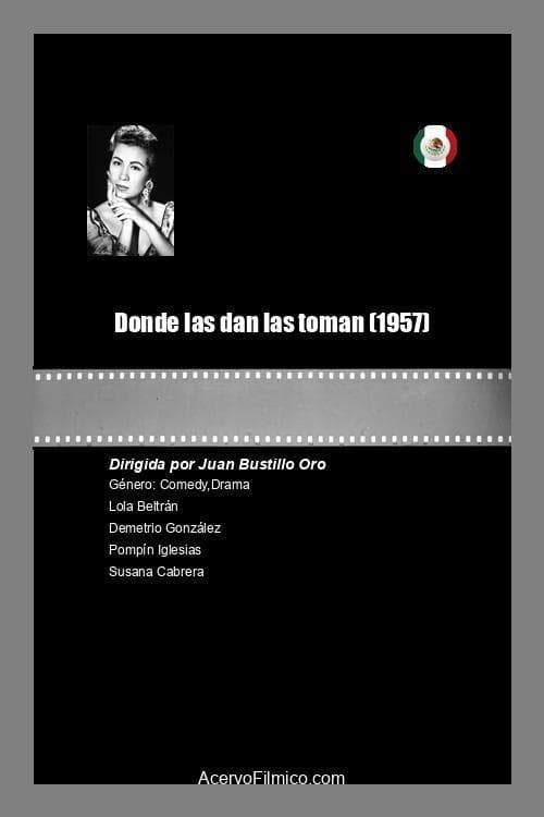 Donde las dan las tomanのポスター