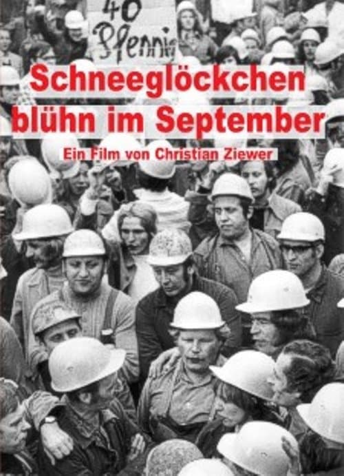 Schneeglöckchen blühn im Septemberのポスター
