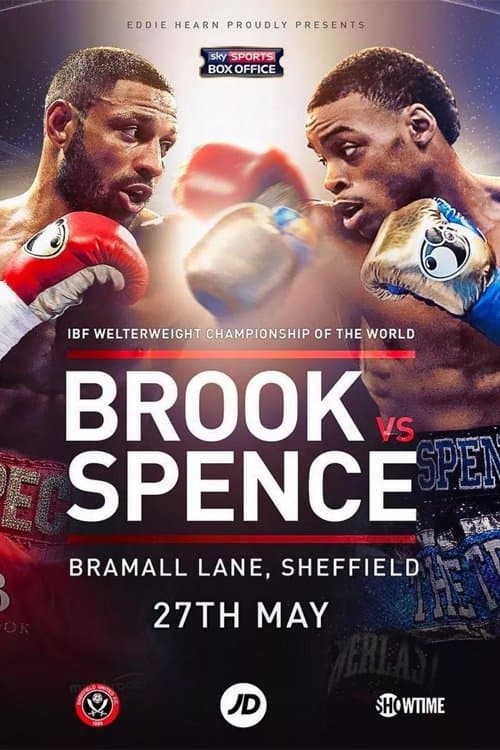 Kell Brook vs. Errol Spence Jr.のポスター