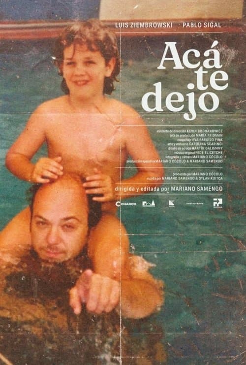 Acá te dejoのポスター