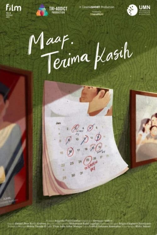 Maaf. Terima Kasihのポスター
