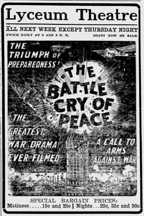 The Battle Cry of Peaceのポスター