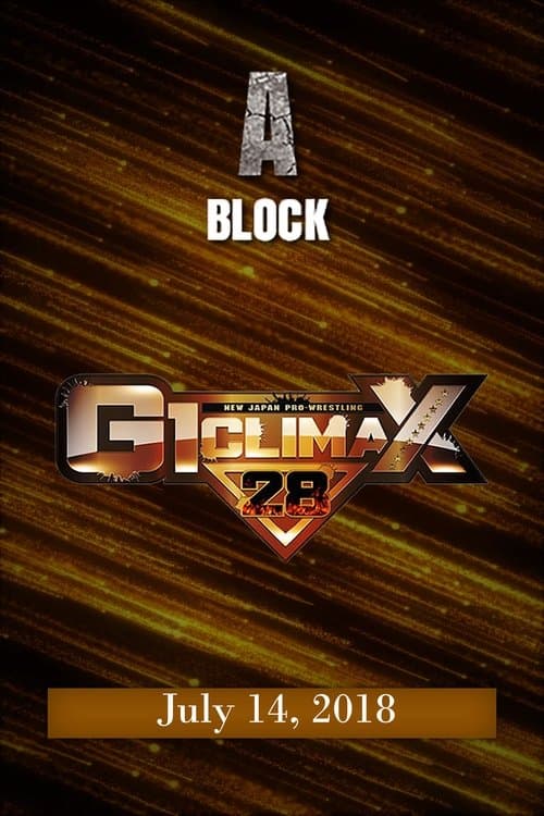 NJPW G1 Climax 28: Day 1のポスター