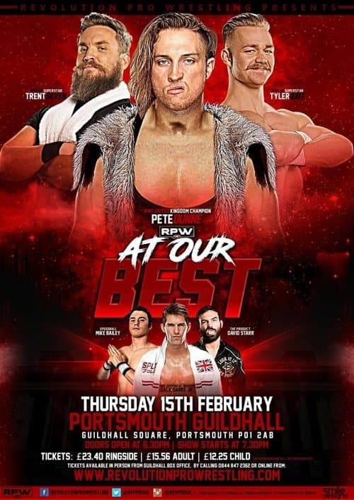 RPW: At Our Best 2018のポスター