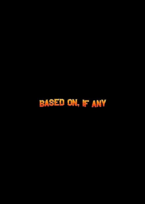 Based On, If Anyのポスター