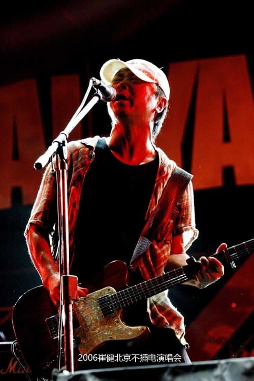 崔健2006北京不插电演唱会のポスター