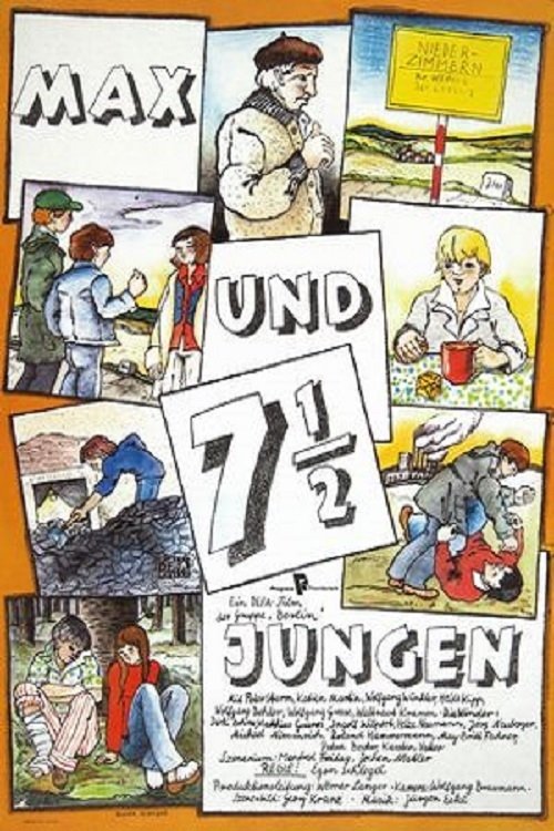 Max und siebeneinhalb Jungenのポスター