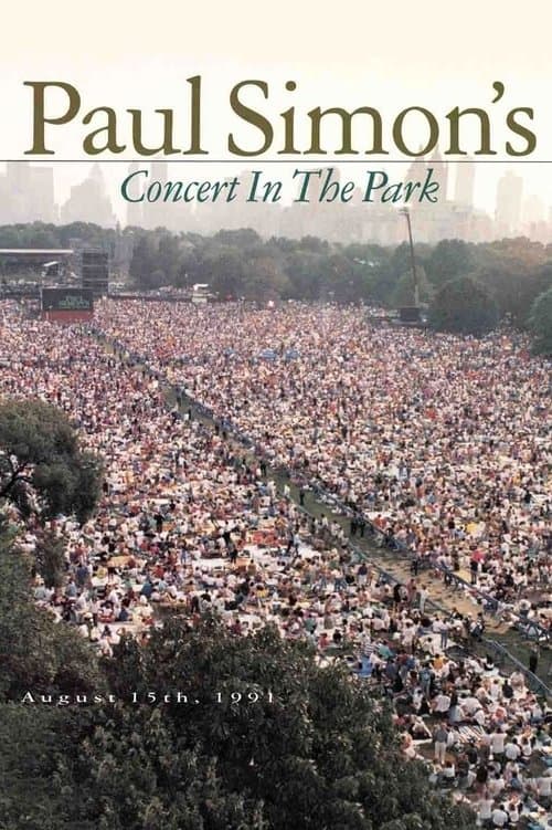 Paul Simon's Concert in the Parkのポスター