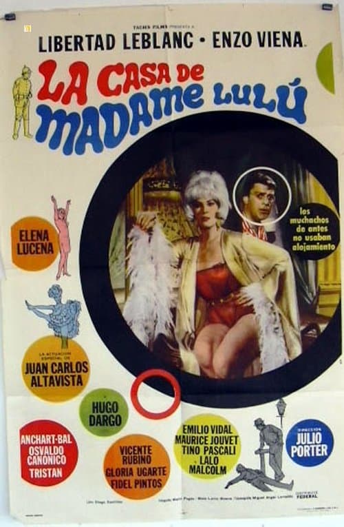 La casa de Madame Lulúのポスター
