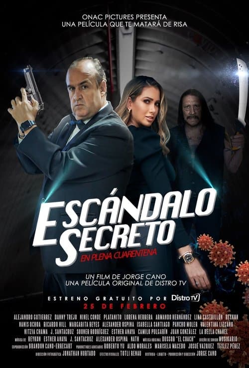Escándalo Secreto En Plena Cuarentenaのポスター