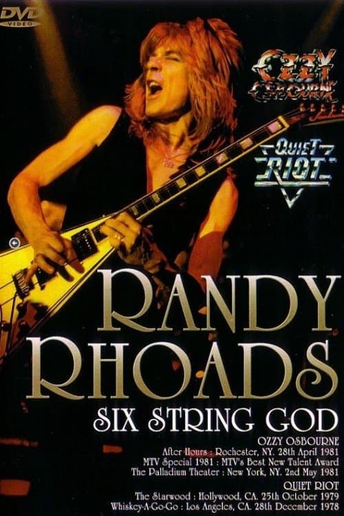 Randy Rhoads – Six String Godのポスター