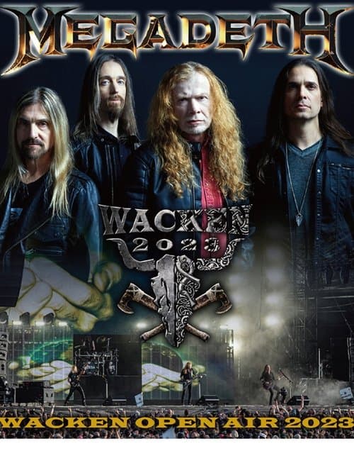 Megadeth: Wacken Open Air 2023のポスター