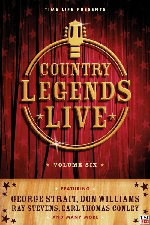Time-Life: Country Legends Live, Vol. 6のポスター