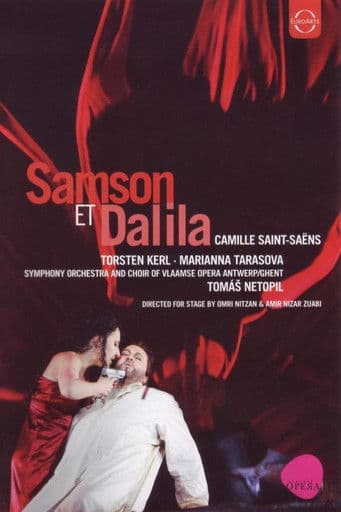 Camille Saint-Saens: Samson et Dalilaのポスター