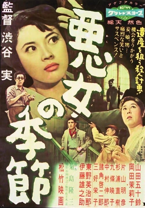 悪女の季節のポスター