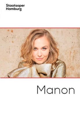 Manon - Staatsoper Hamburgのポスター