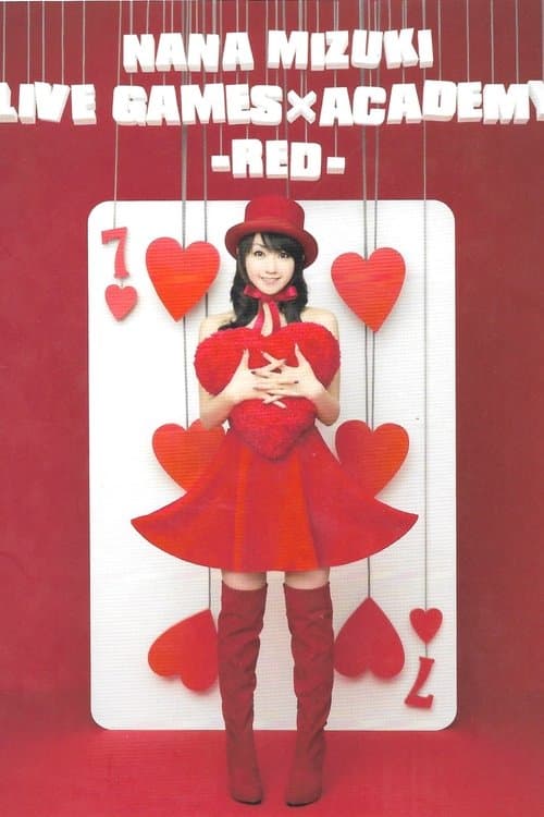 NANA MIZUKI LIVE GAMES 2010 RED STAGEのポスター