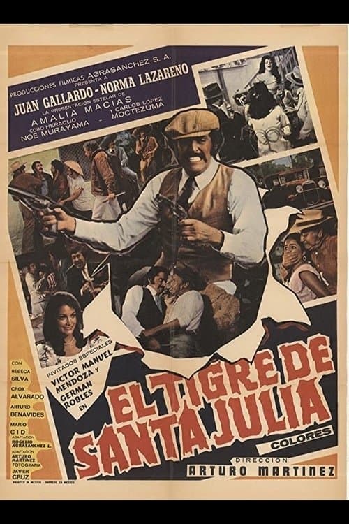 El tigre de Santa Juliaのポスター