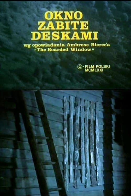 Okno zabite deskamiのポスター