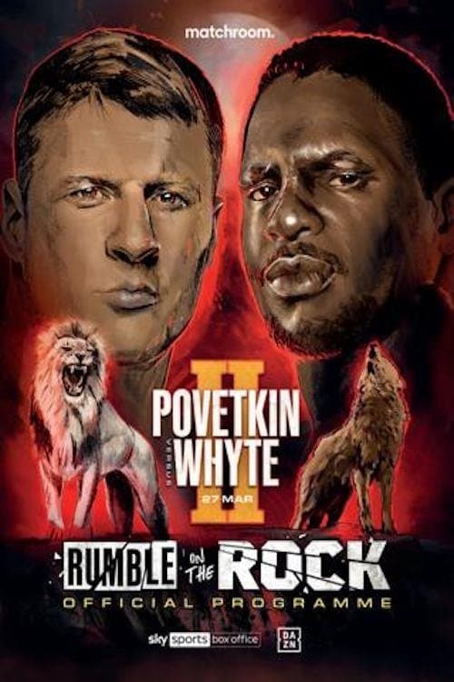Alexander Povetkin vs. Dillian Whyte IIのポスター