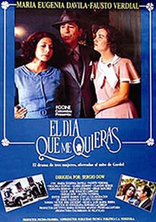 El día que me quierasのポスター