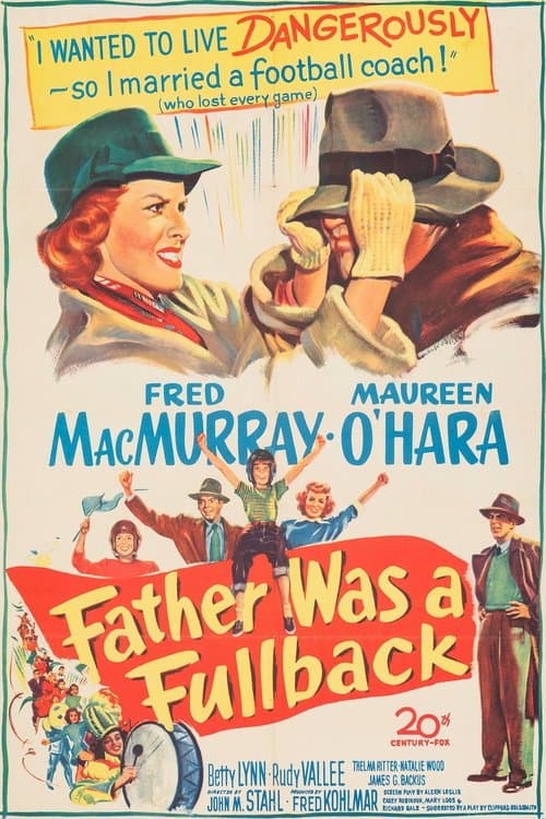Father Was a Fullbackのポスター