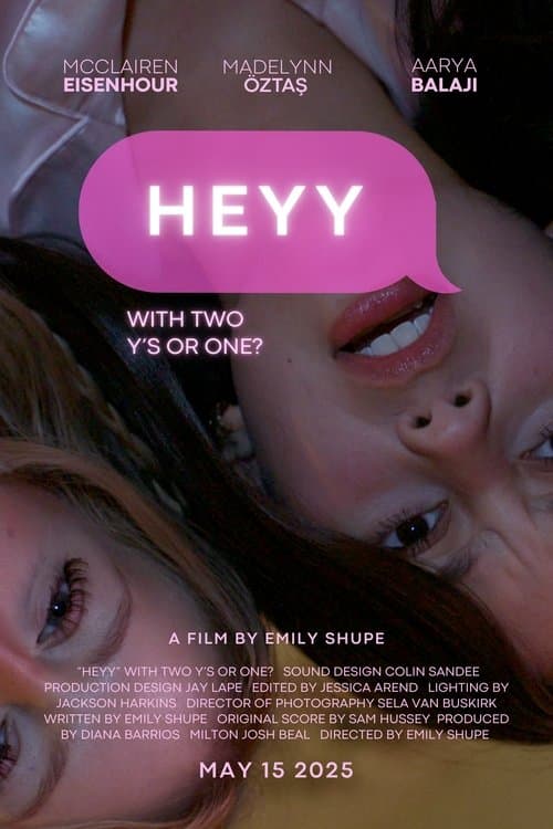 "Heyy" With Two Y's or One?のポスター