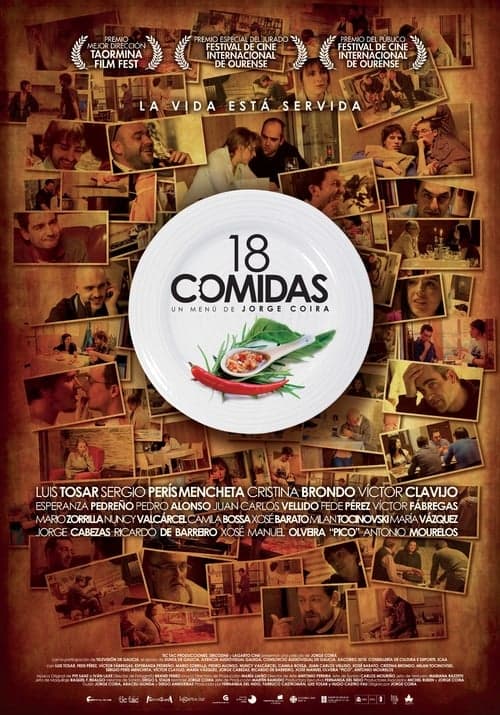 18 comidasのポスター